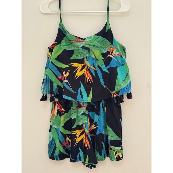 a.n.a Dresses & Skirts - A.N.A Romper Jumpsuit Size Small, Sleeveless, Multicolored